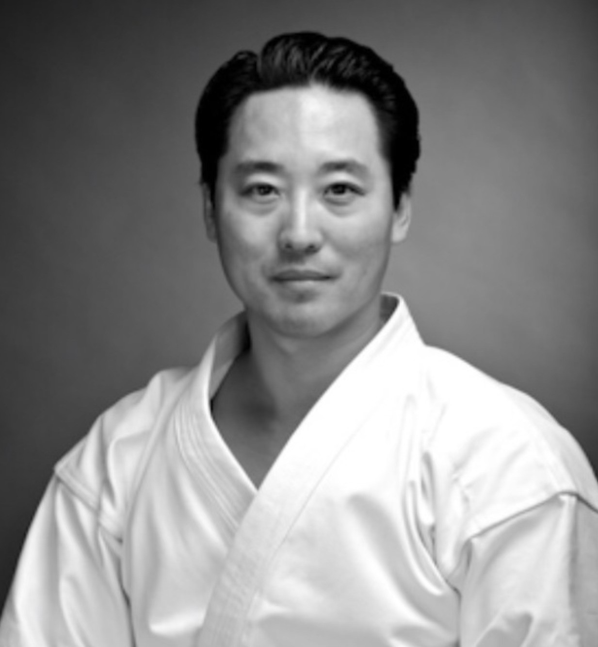 An artistic portrait of the father